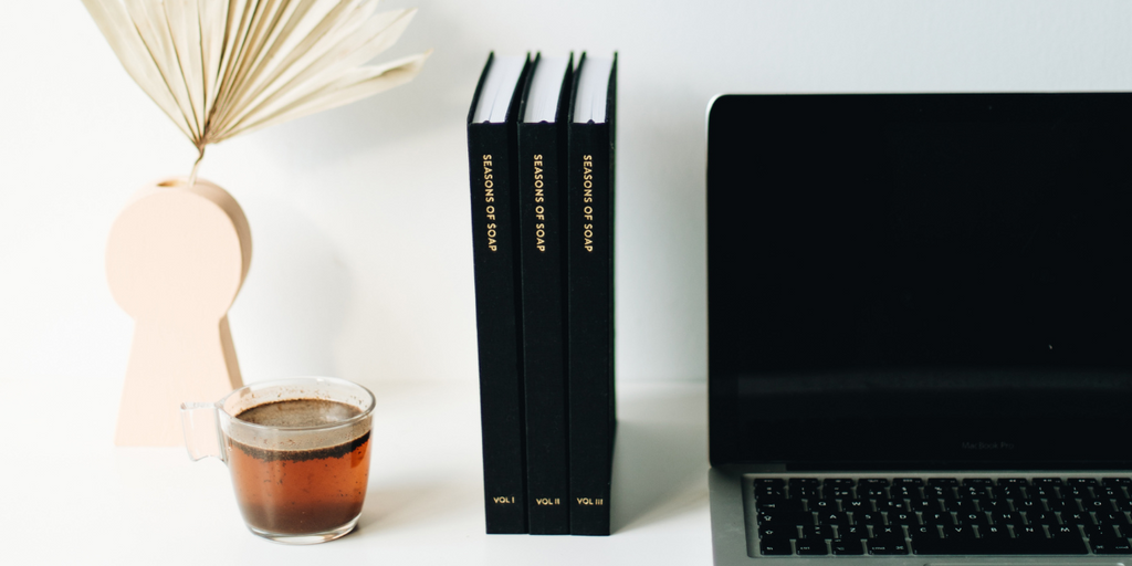 MAKING TIME FOR THE BIBLE WHEN YOU'RE BUSY- USE SOAP!