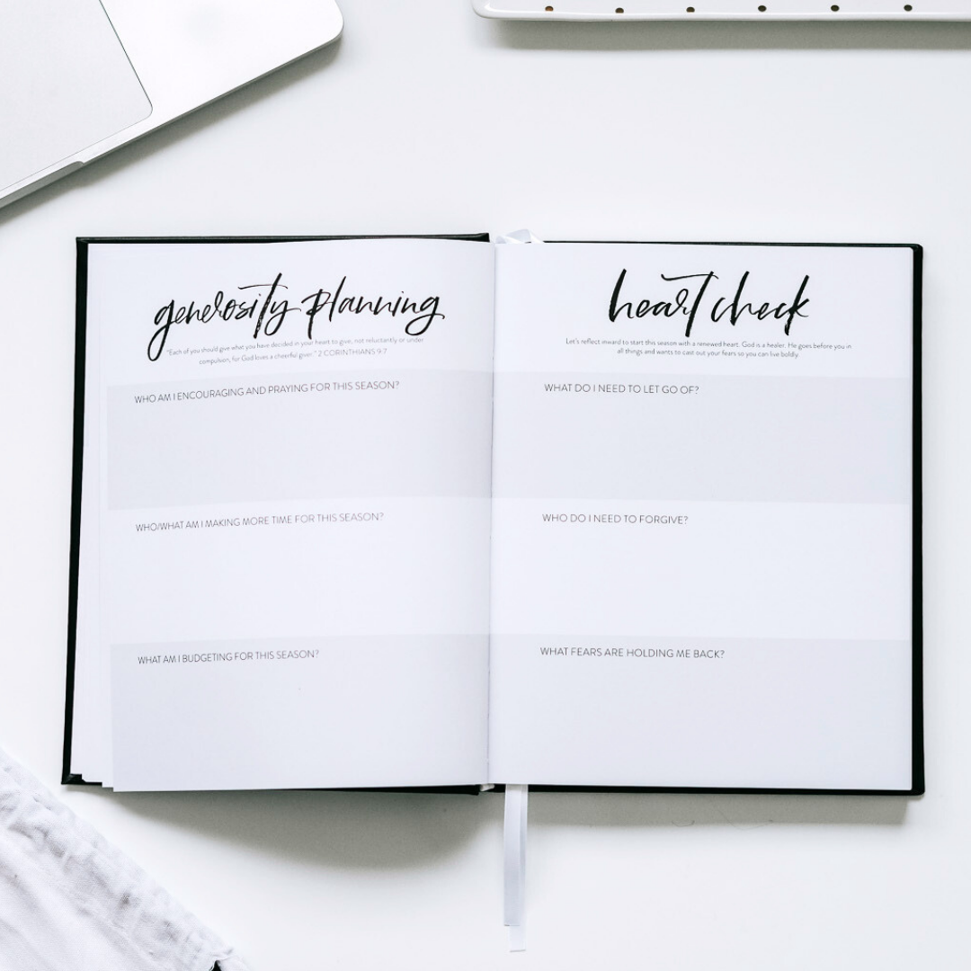2024 Premium Black Leather Dream Planner Horacio Printing