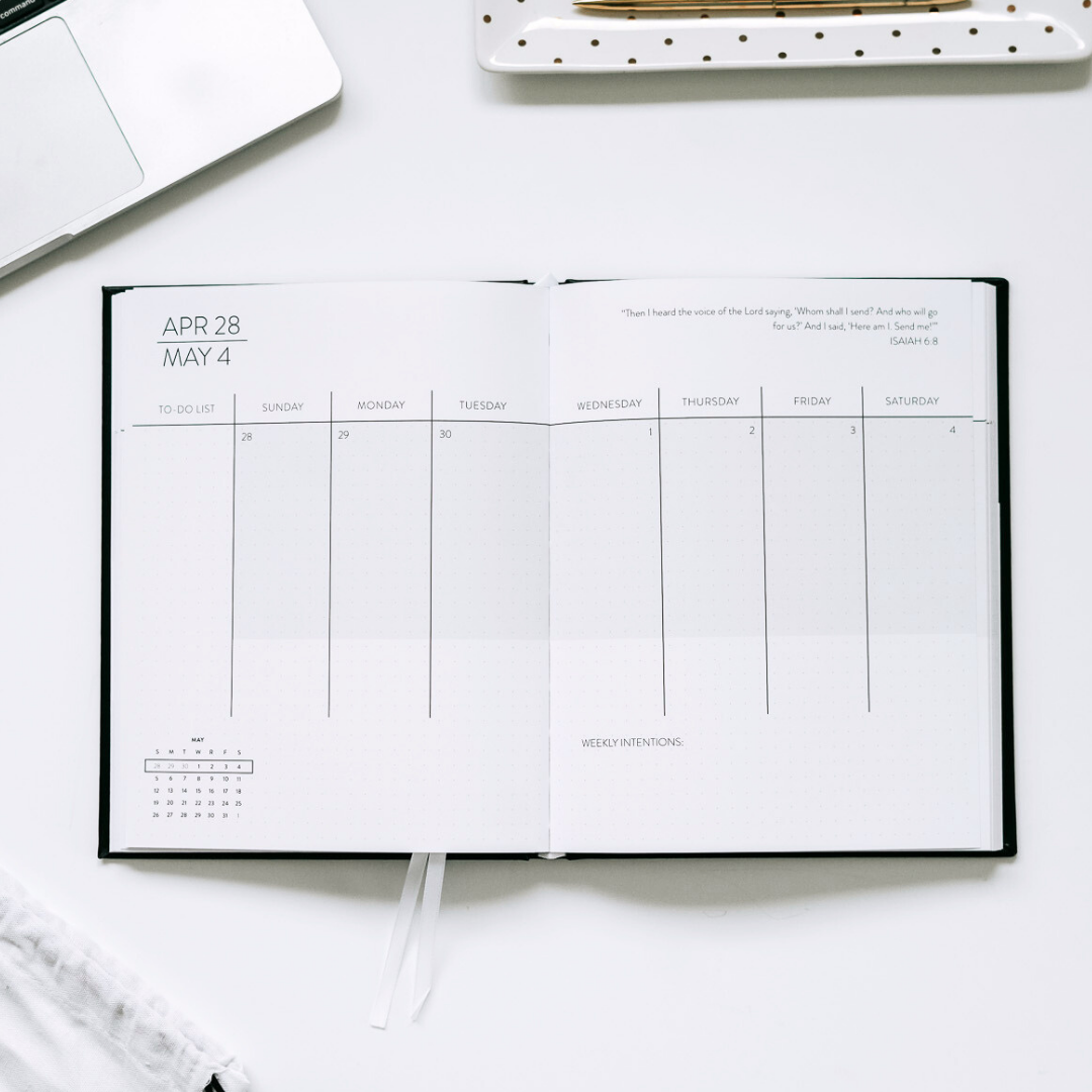 2024 Premium Black Leather Dream Planner Horacio Printing
