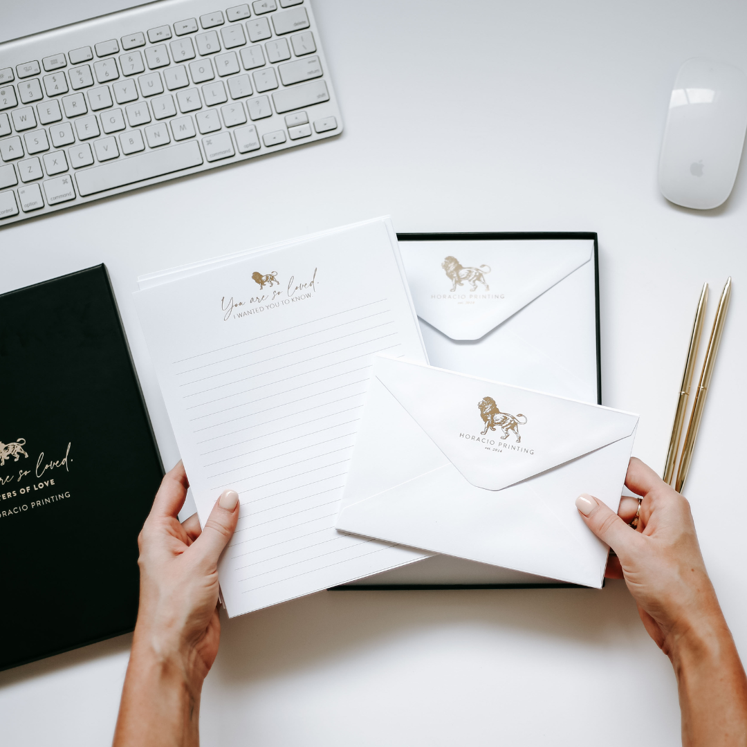 Letters Of Love Stationery Set – Horacio Printing
