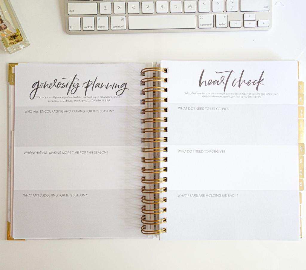 Generosity Planning And Heart Check 