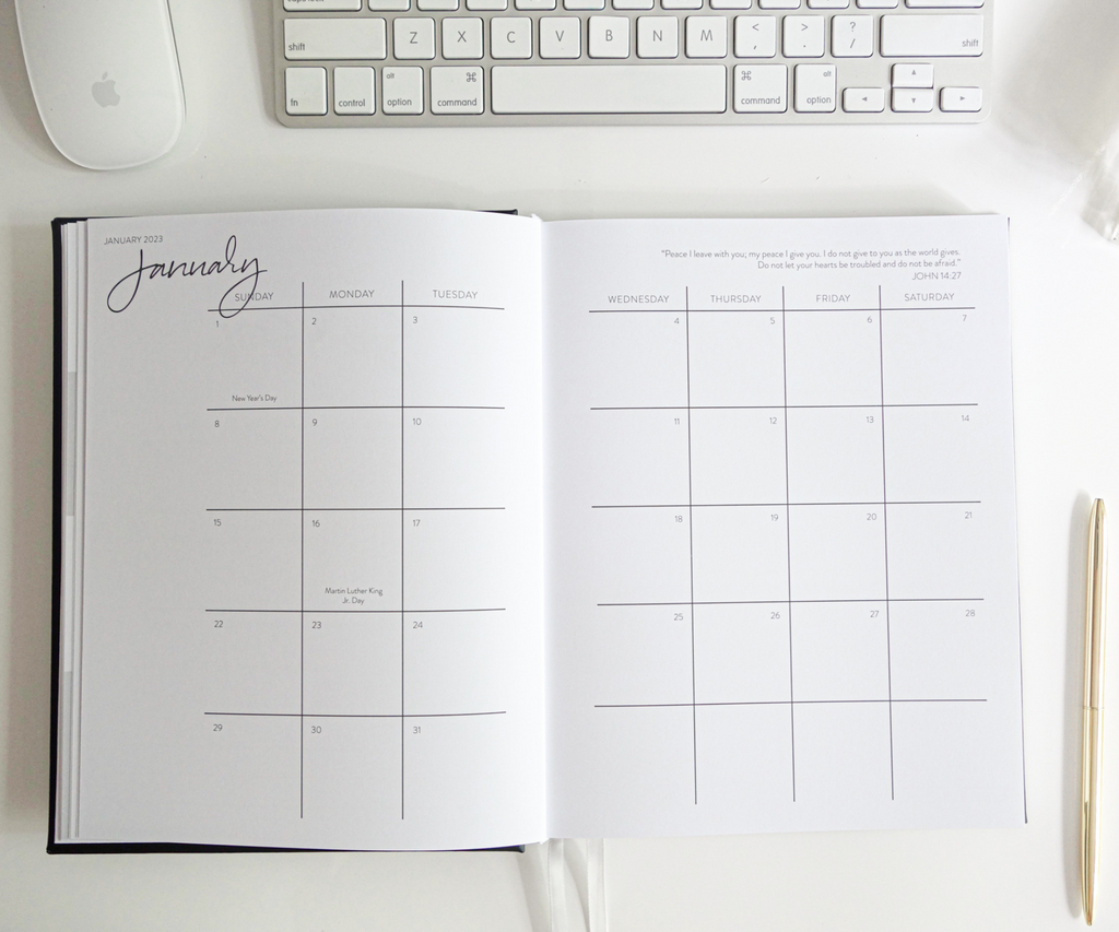 January 2023 Monthly View 