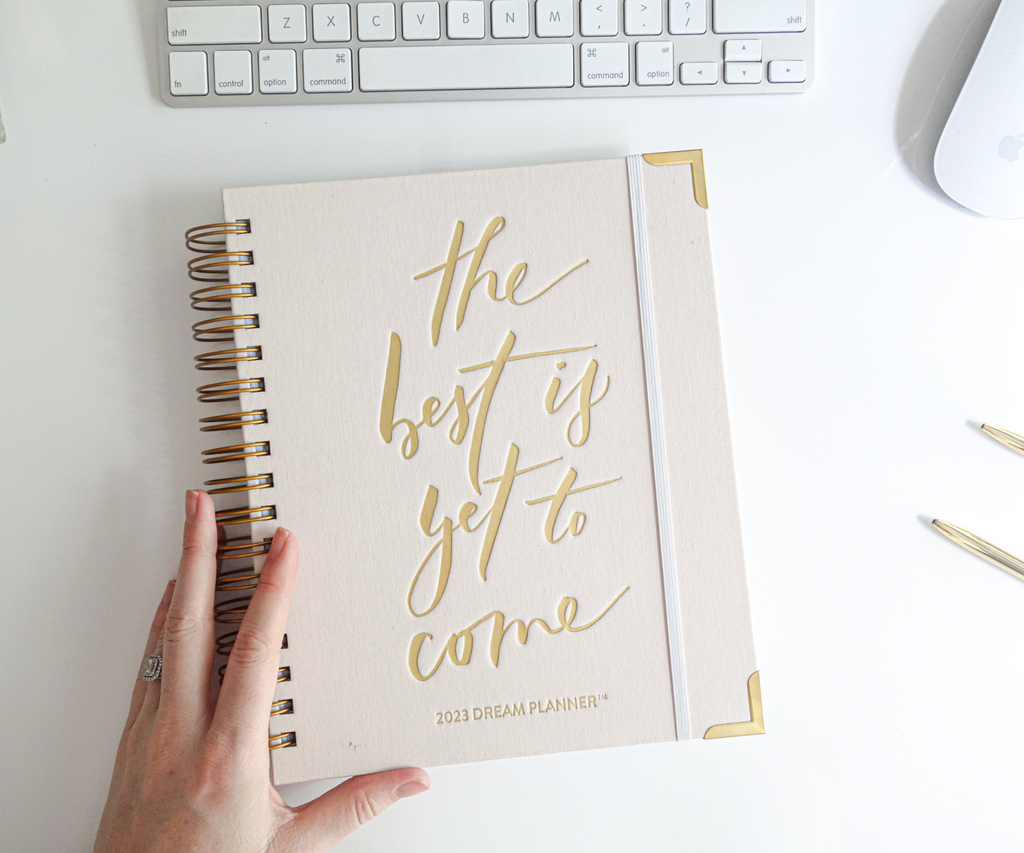 2023 Blush Linen Dream Planner